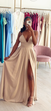 Vestido Noemi Bege