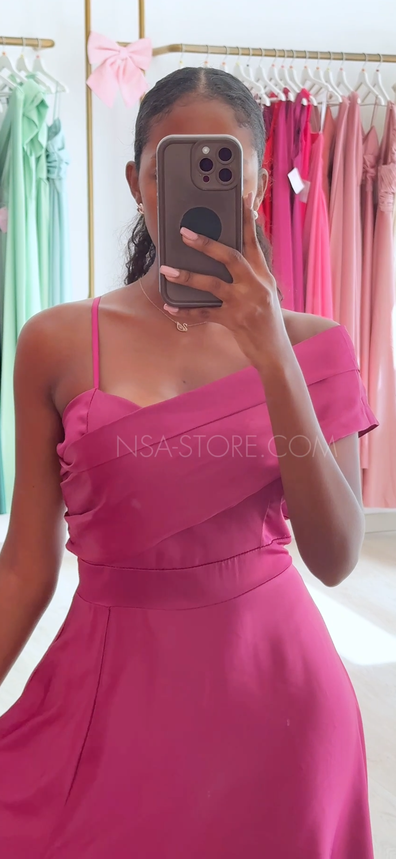 Vestido Indy Bordo