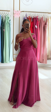 Vestido Indy Bordo