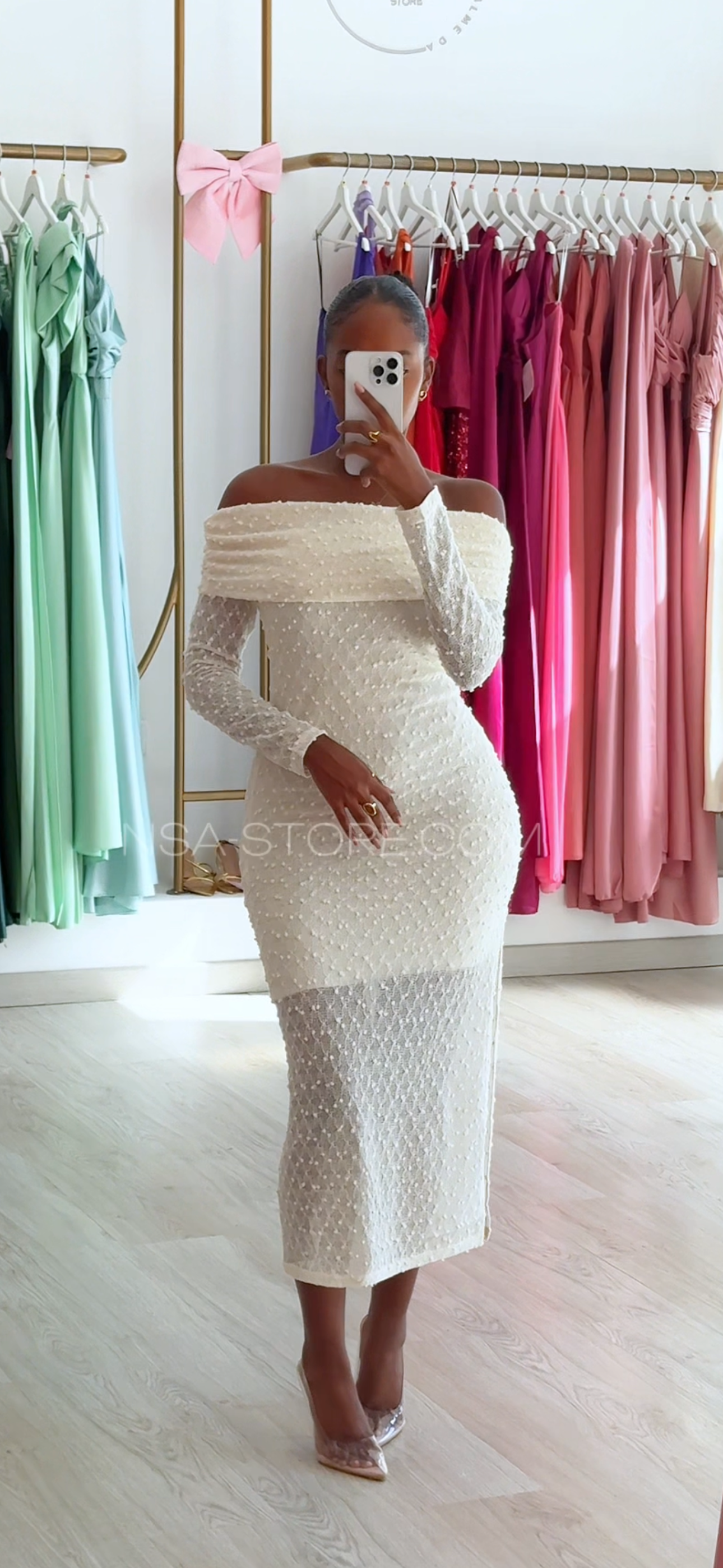 Vestido Katrine creme