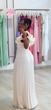 Vestido Isa Bege