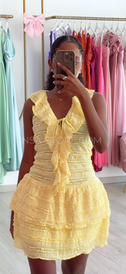 Vestido Jasmin Amarelo
