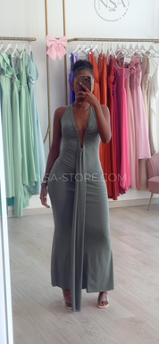 Vestido Tamiris Verde musgo