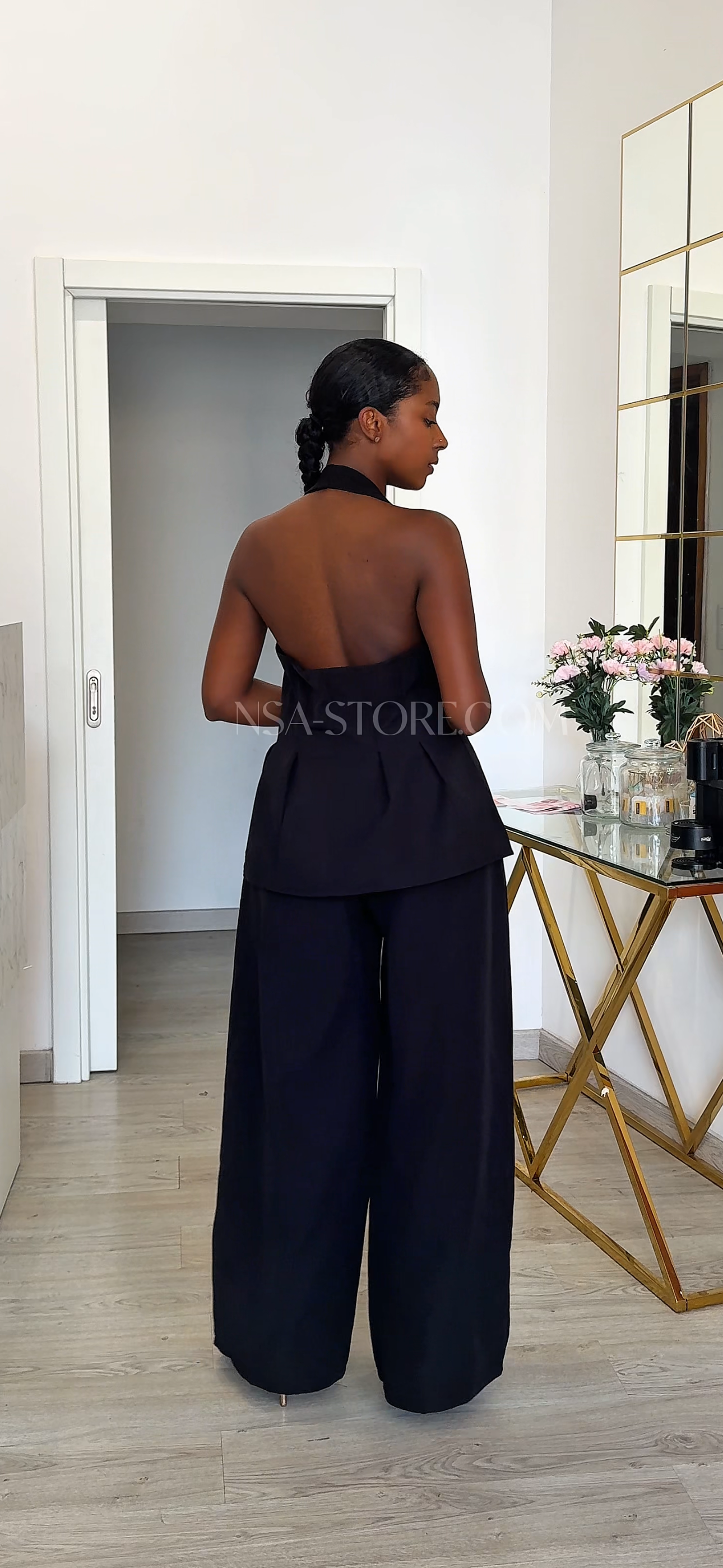 Conjunto Lea Preto - duas peças