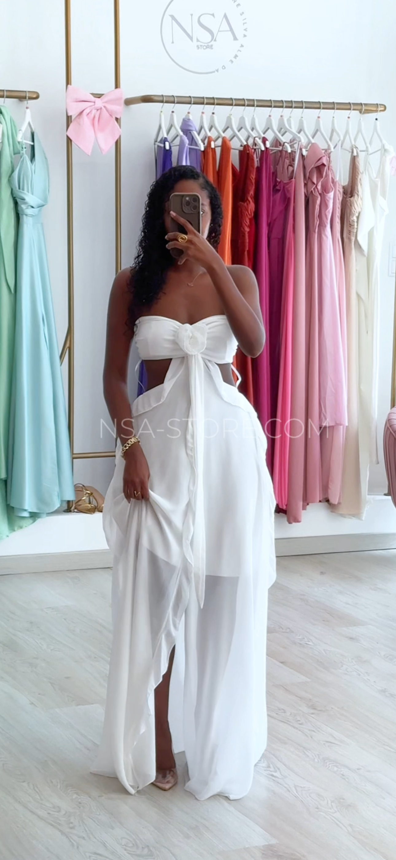 Vestido Katy Branco