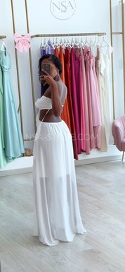 Vestido Katy Branco