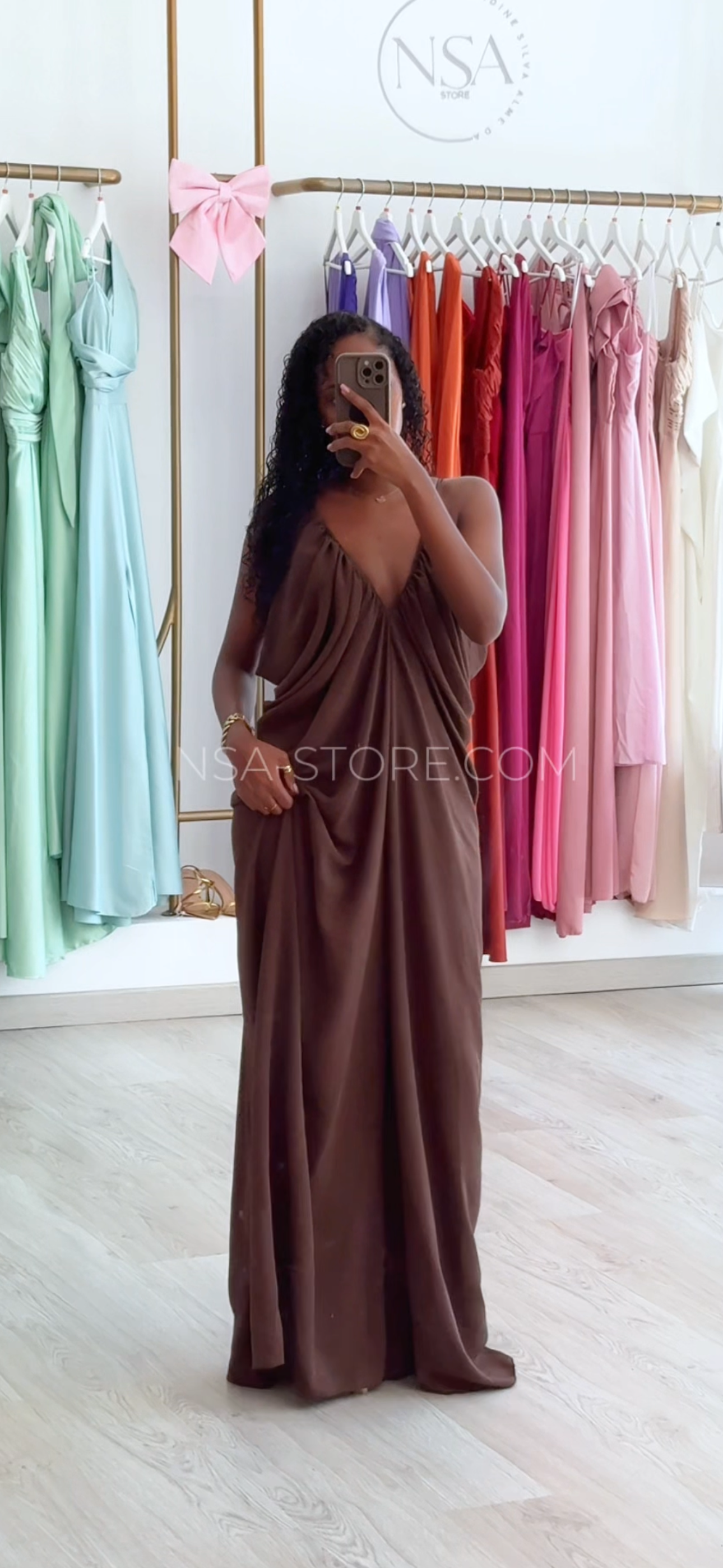 Vestido Maysa Castanho