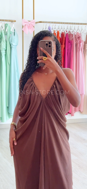 Vestido Maysa Castanho