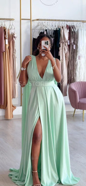 Vestido Josy Verde Água