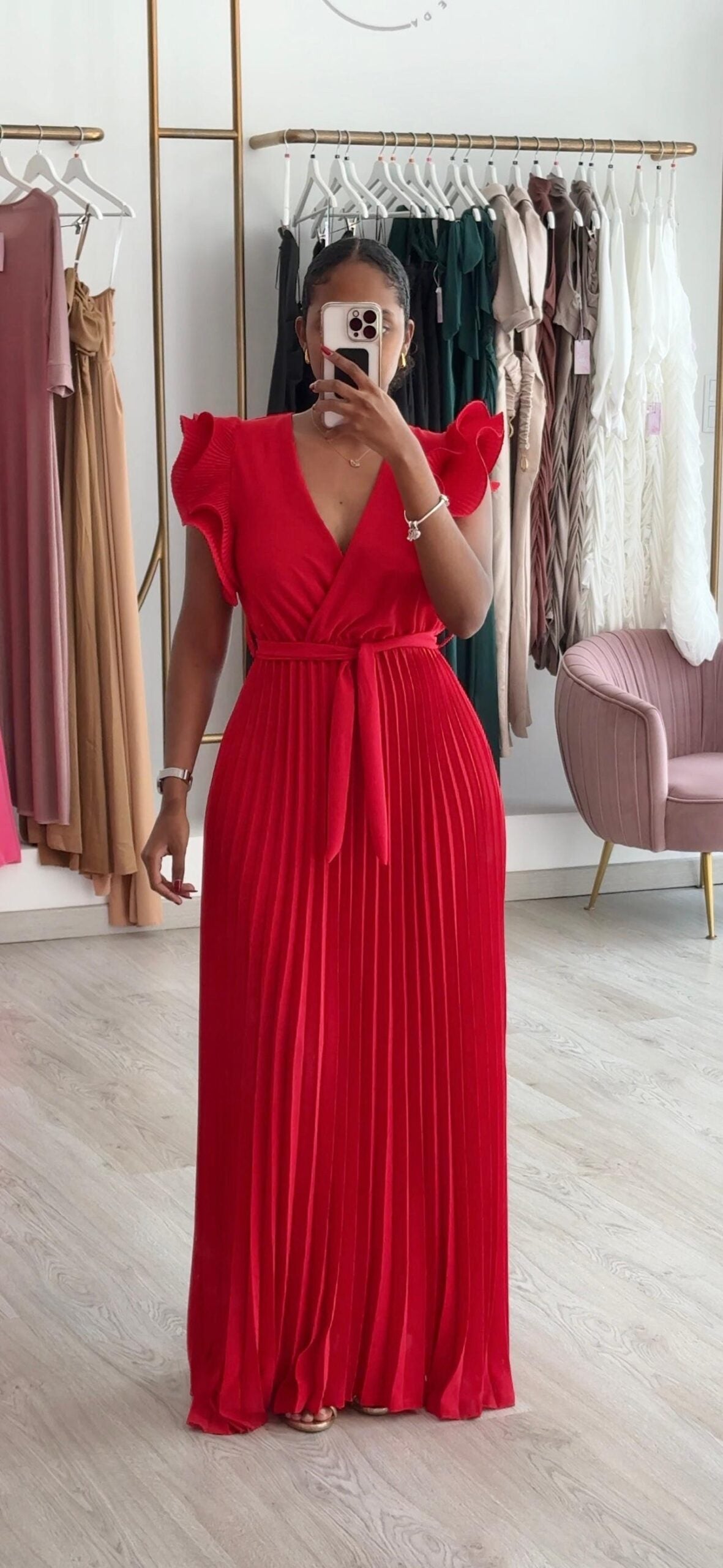 Robe Isa Vermelho