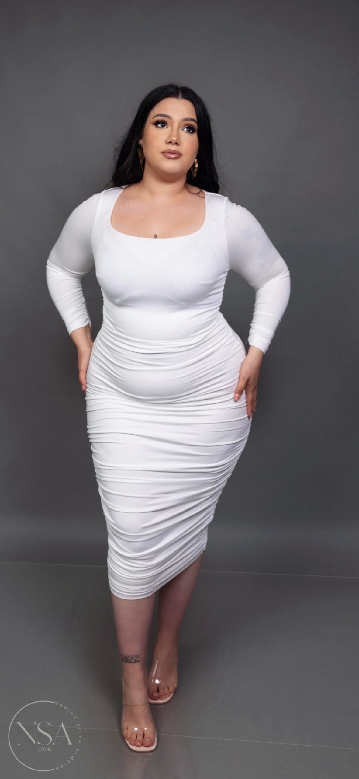Vestido Lauren Branco - NSA