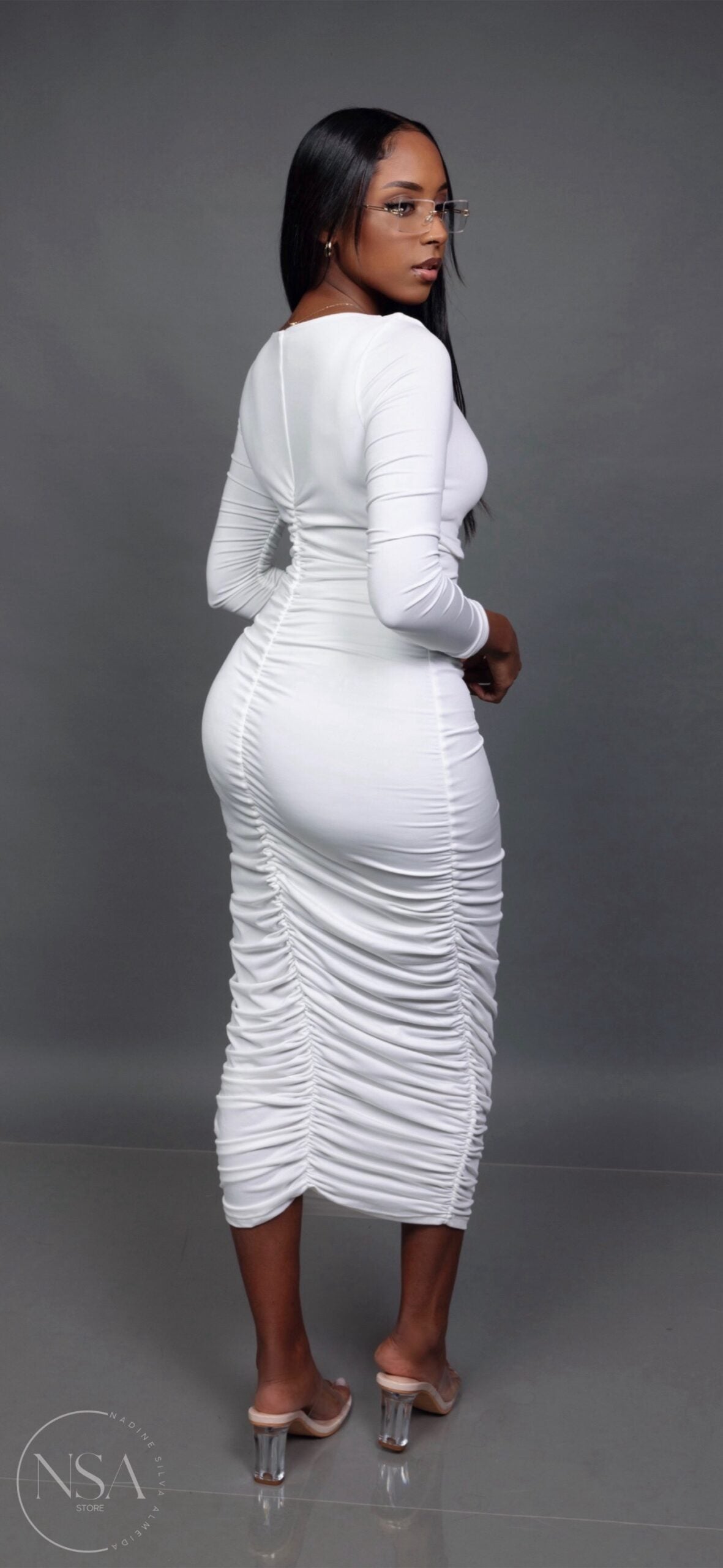 Vestido Lauren Branco - NSA