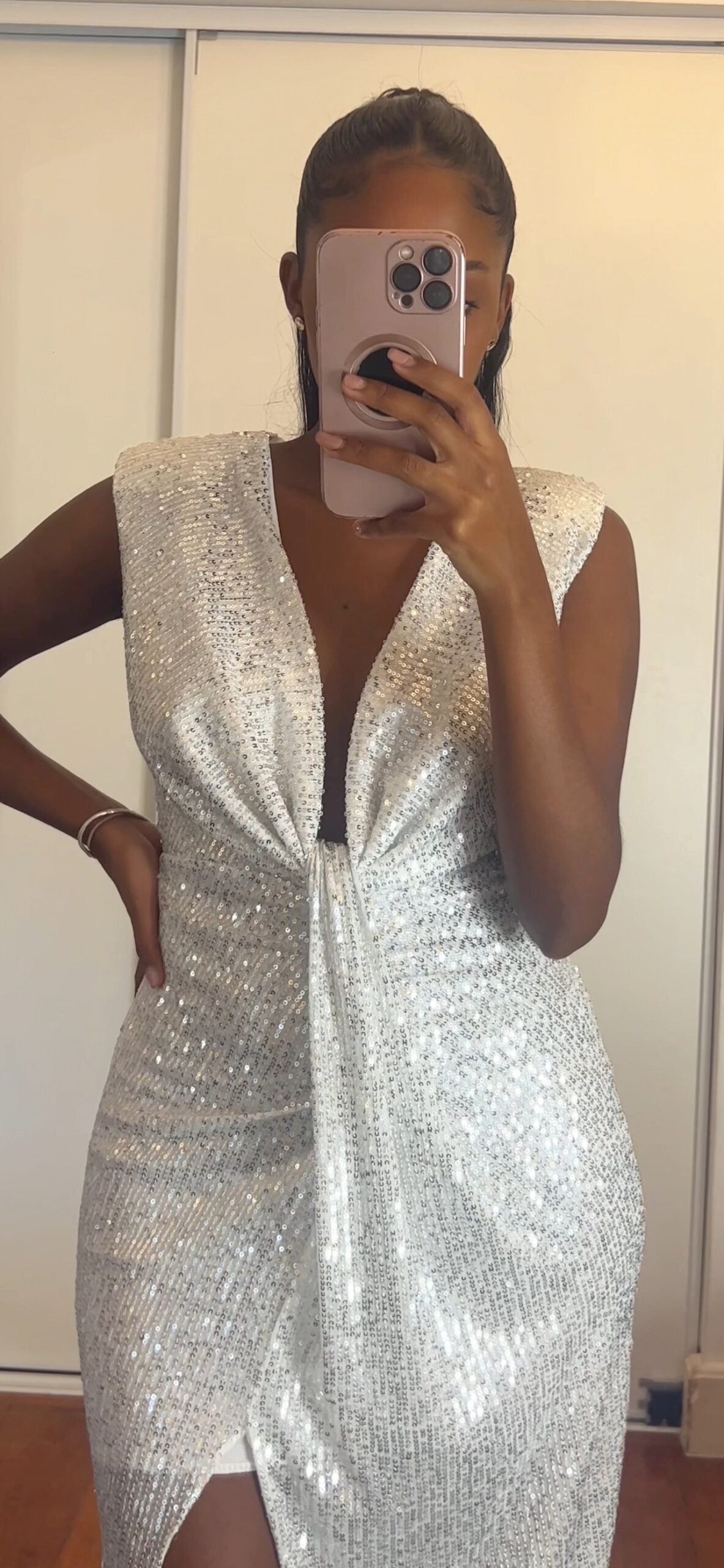 Robe Ashley Prateado