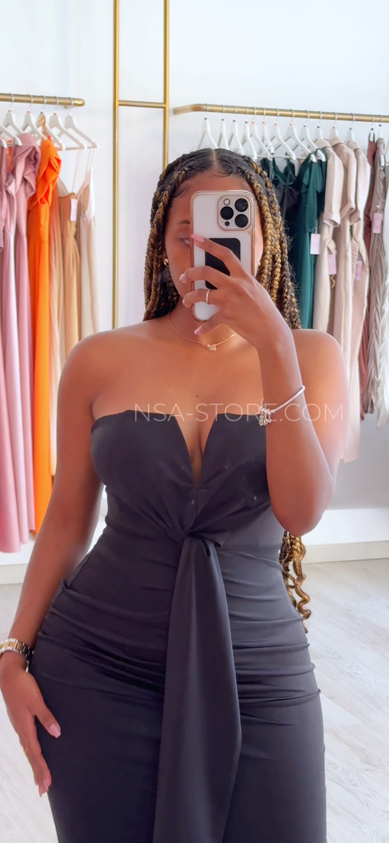 Vestido Ivy Preto