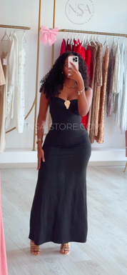Vestido Mirela Preto